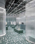 Handcrafted White Irregular Marble Flooring | ML-OT082 丨Mosaic Large Aggregate Terrazzo