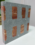 Red Brick Irregular Aggregate Mosaic Panels | ML-OT052 丨Mosaic Large Aggregate Terrazzo
