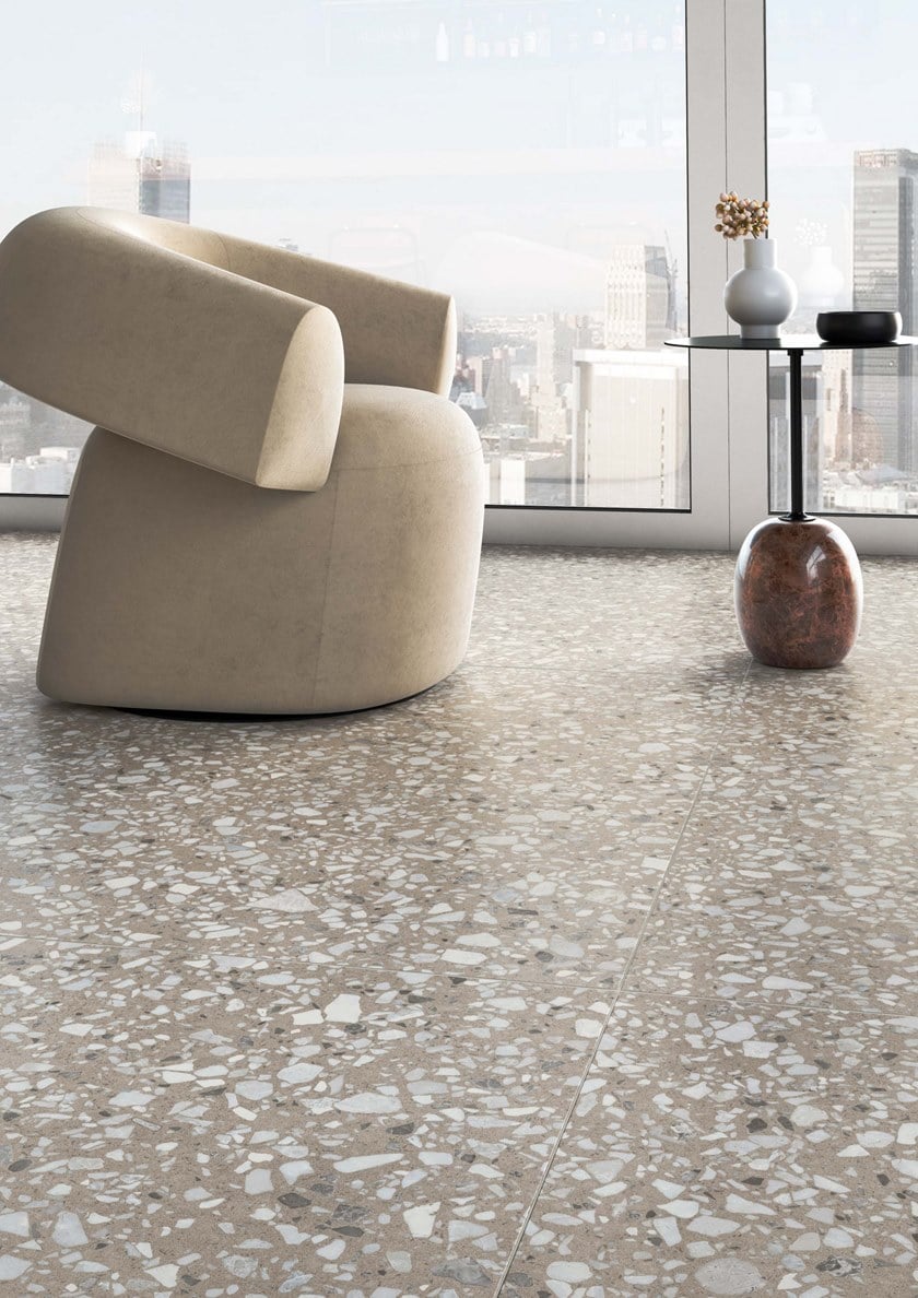 High-quality matte stone terrazzo tiles for long-term indoor and outdo ...
