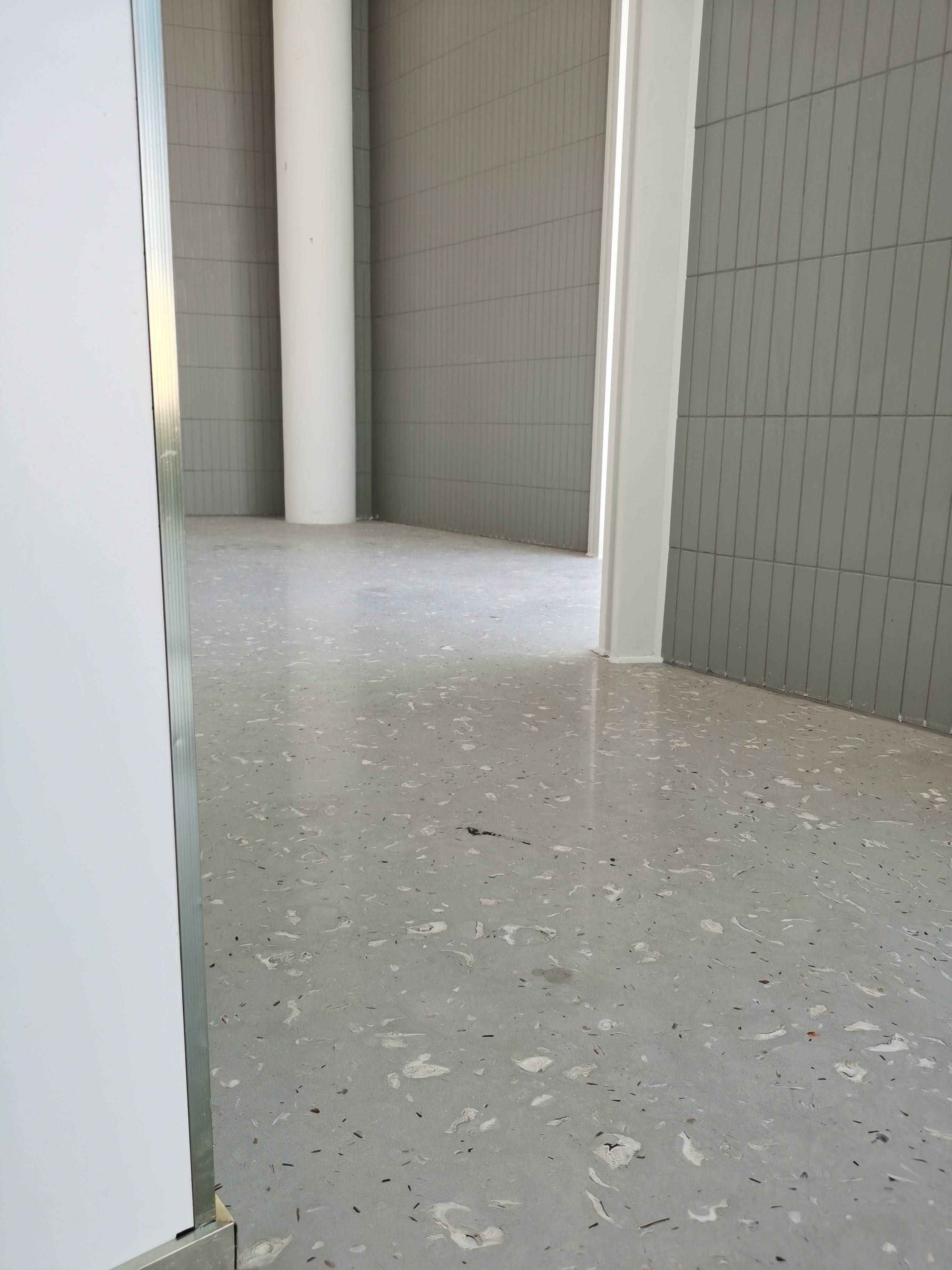 Oyster Shell Aggregate Mosaic Terrazzo Floor Decorative Panel