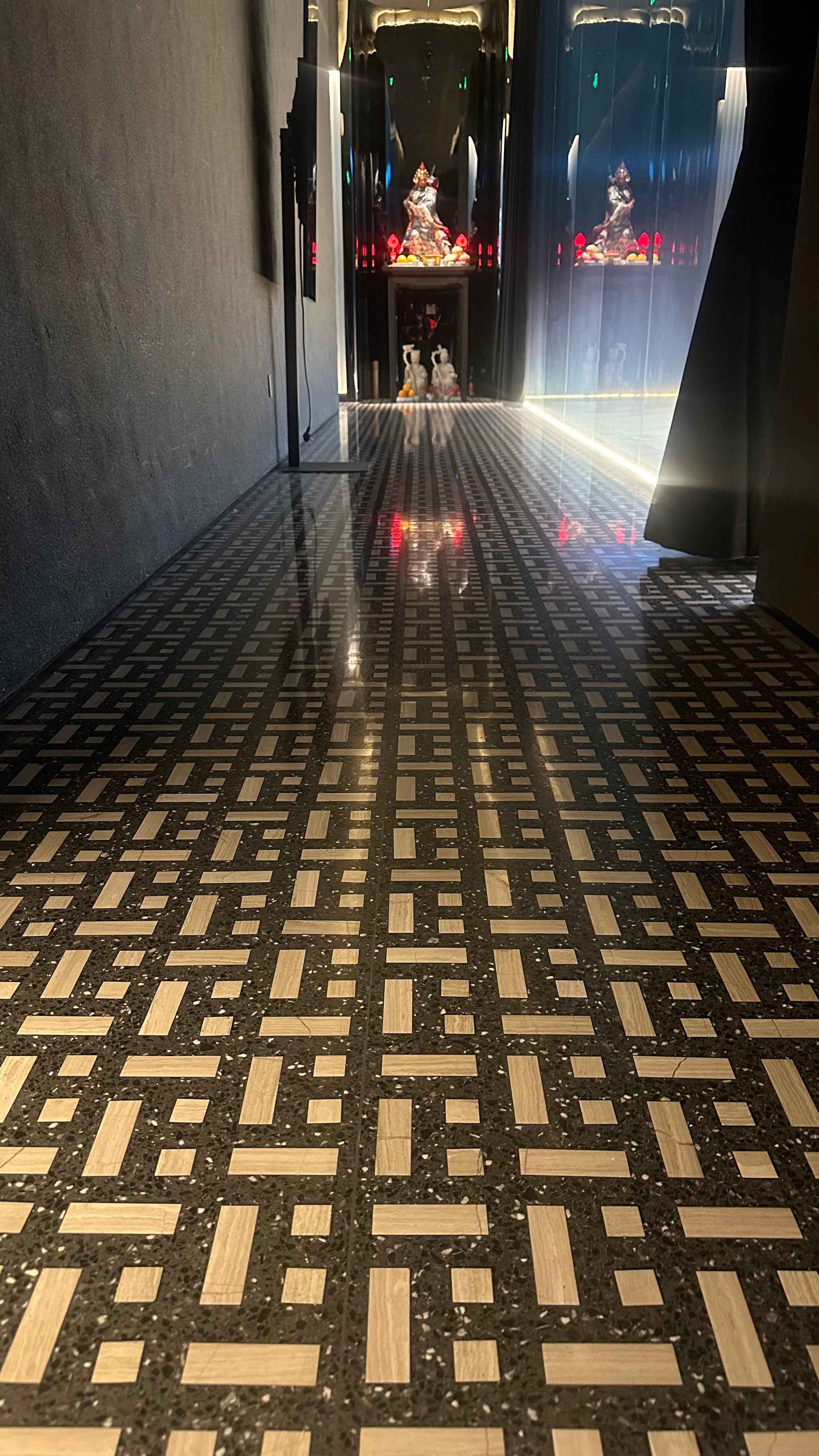 Handcrafted White Marble Aggregate Flooring | ML-OT008 丨Mosaic Large Aggregate Terrazzo