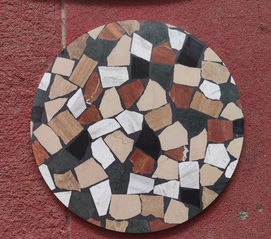 5-Color Marble Mosaic Countertops | ML-OT024 丨Mosaic Large Aggregate Terrazzo