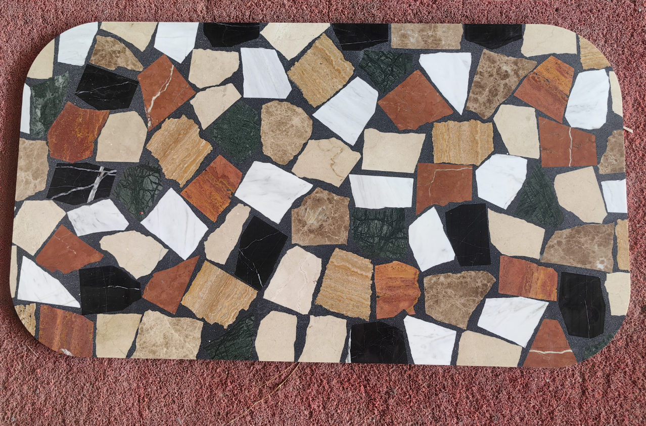 5-Color Marble Mosaic Countertops | ML-OT024 丨Mosaic Large Aggregate Terrazzo