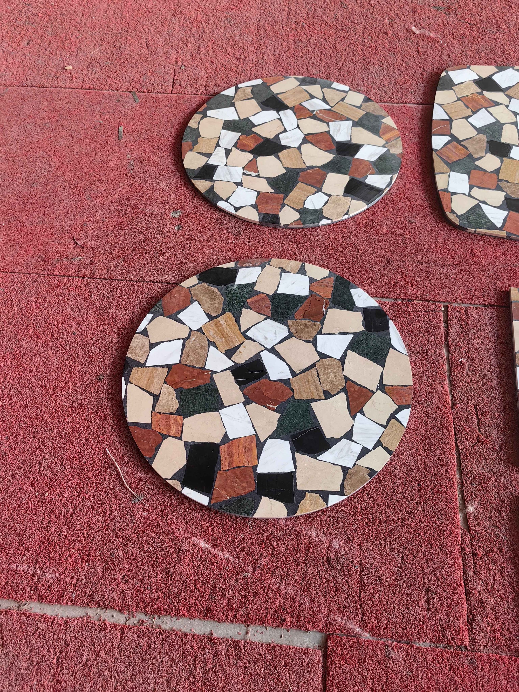 5-Color Marble Mosaic Countertops | ML-OT024 丨Mosaic Large Aggregate Terrazzo