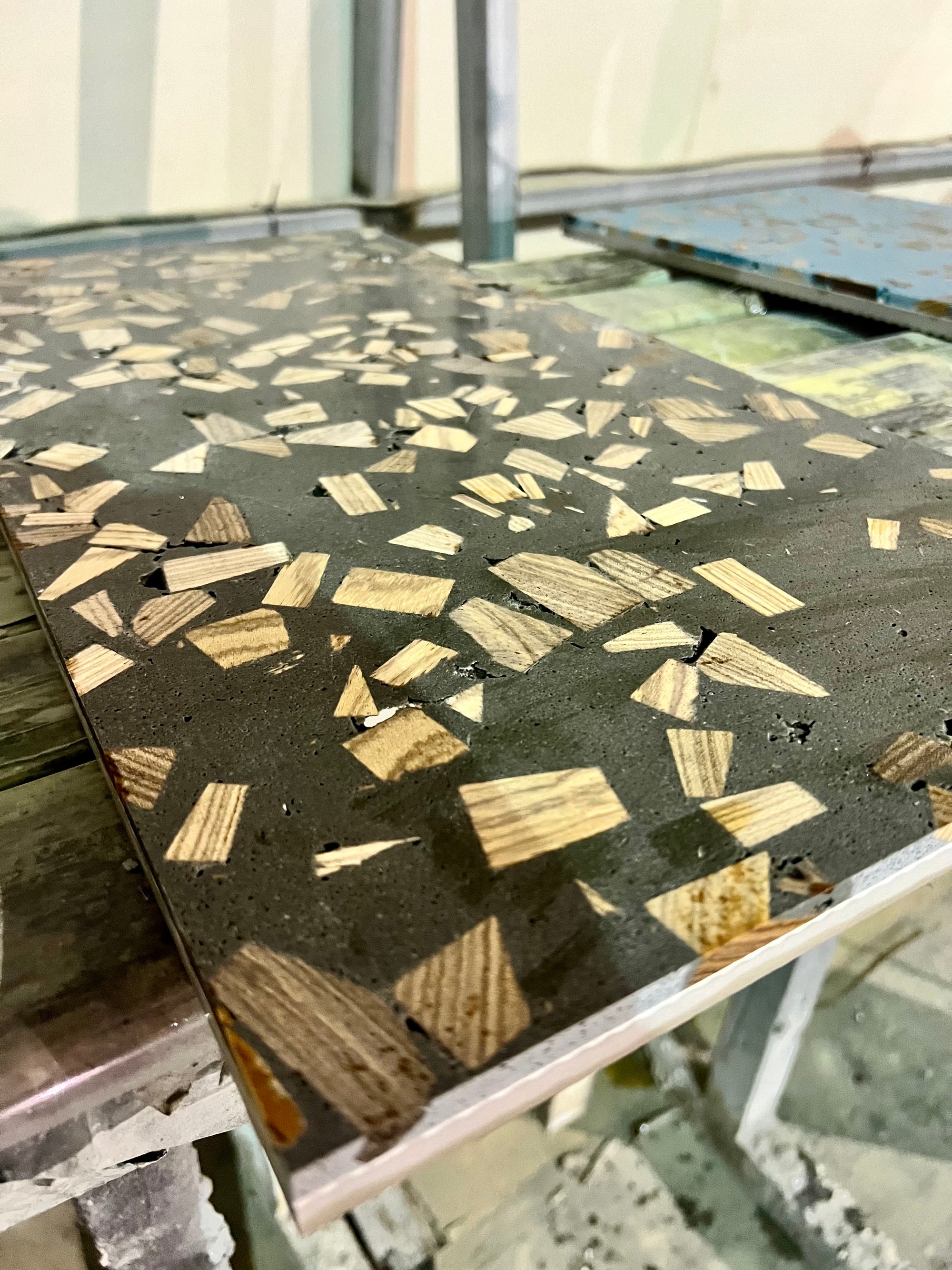 Ebony Mosaic Terrazzo
