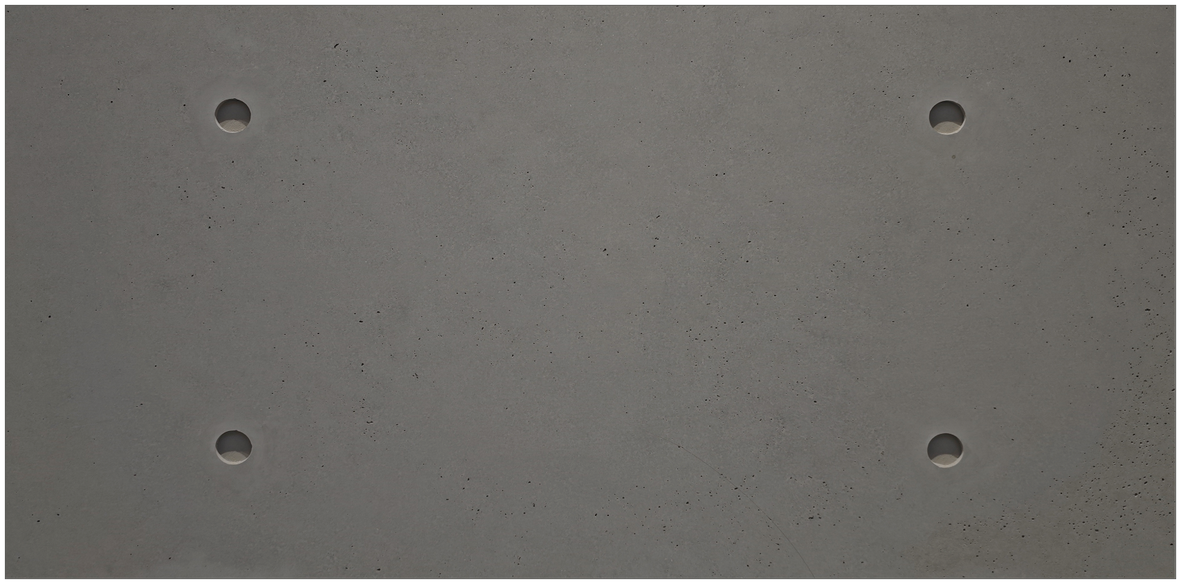 Dark gray concrete panel