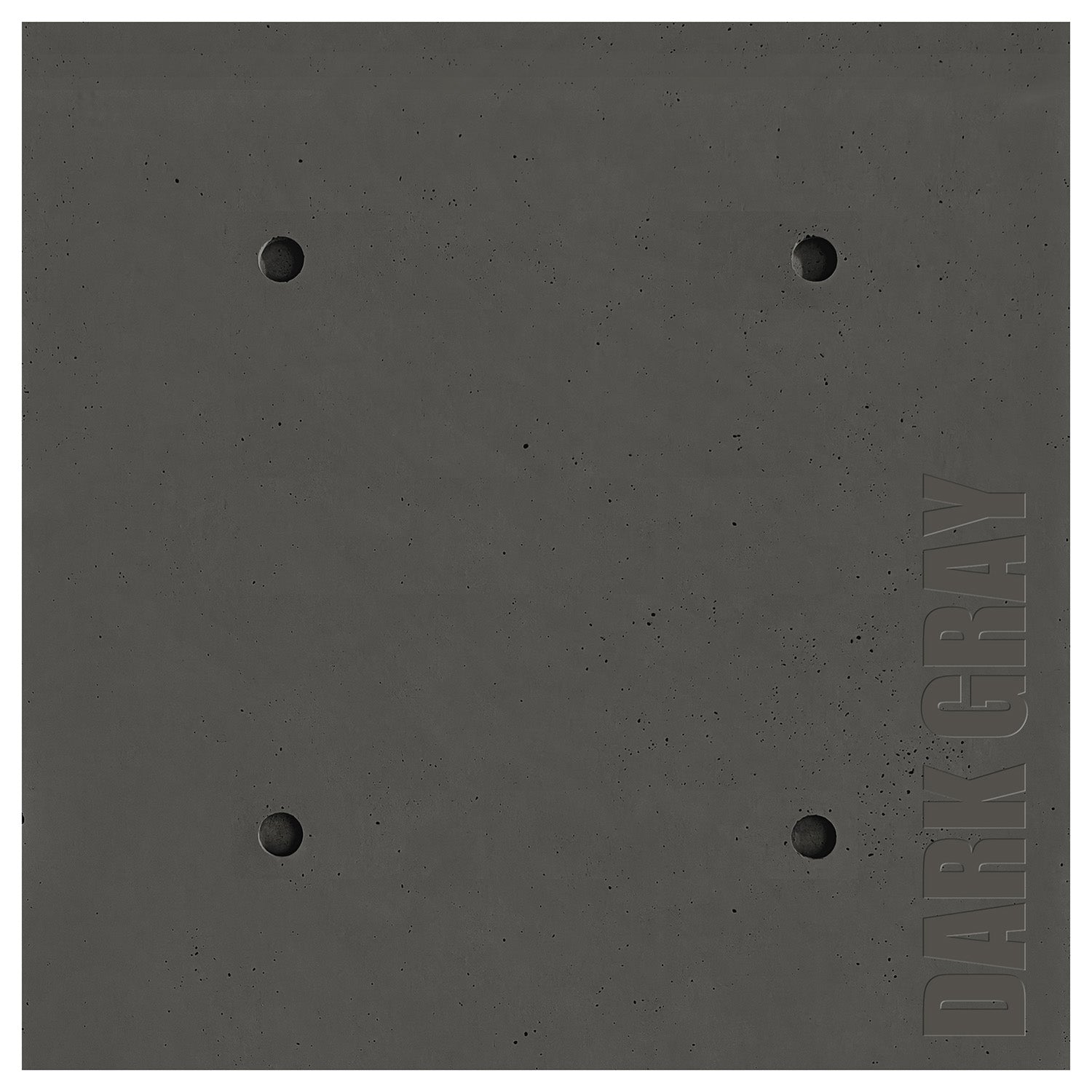 4x Anchor Hole丨RawForm UHPC Concrete Wall Panel丨Fair Faced Decorative Concrete