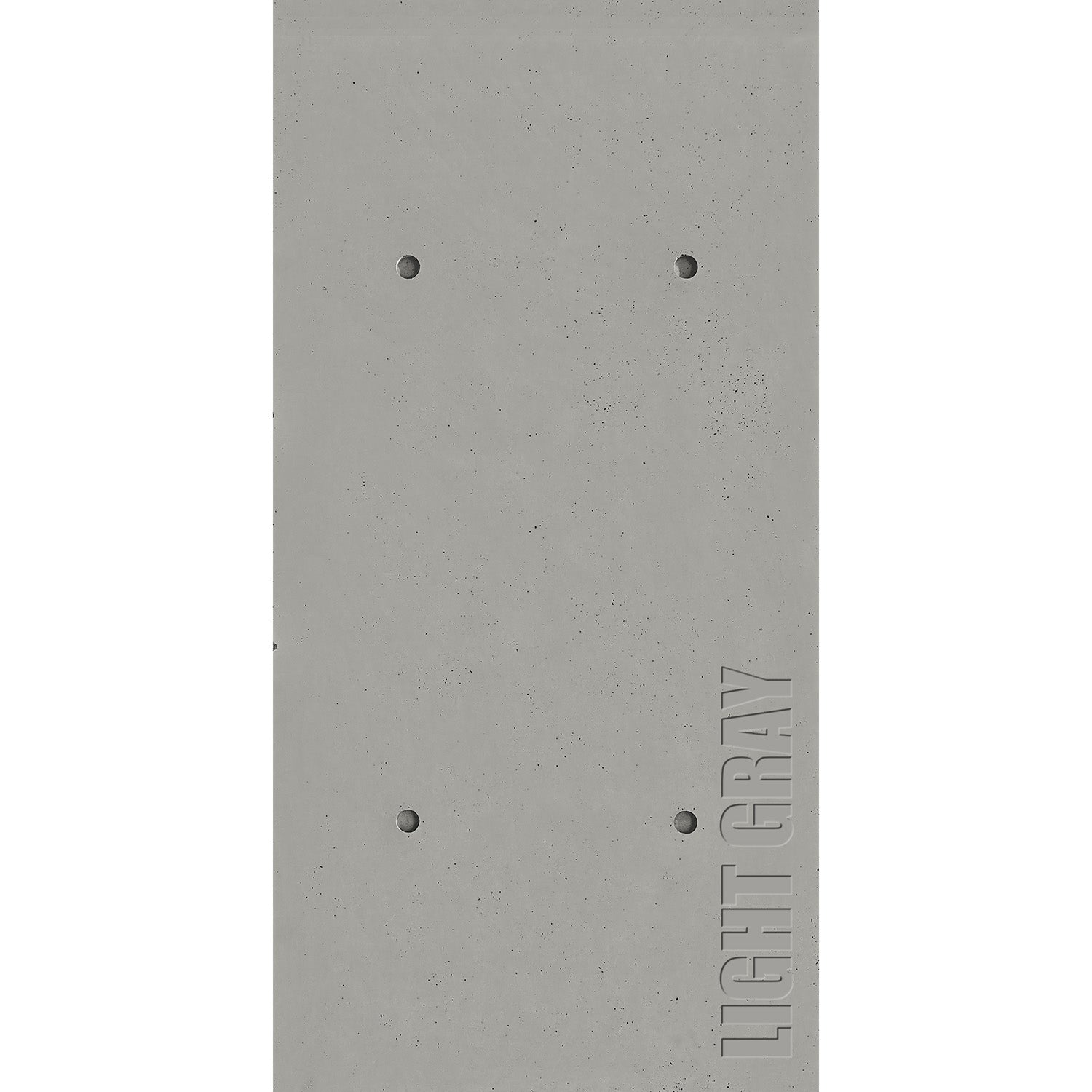 4x Anchor Hole丨RawForm UHPC Concrete Wall Panel丨Fair Faced Decorative Concrete