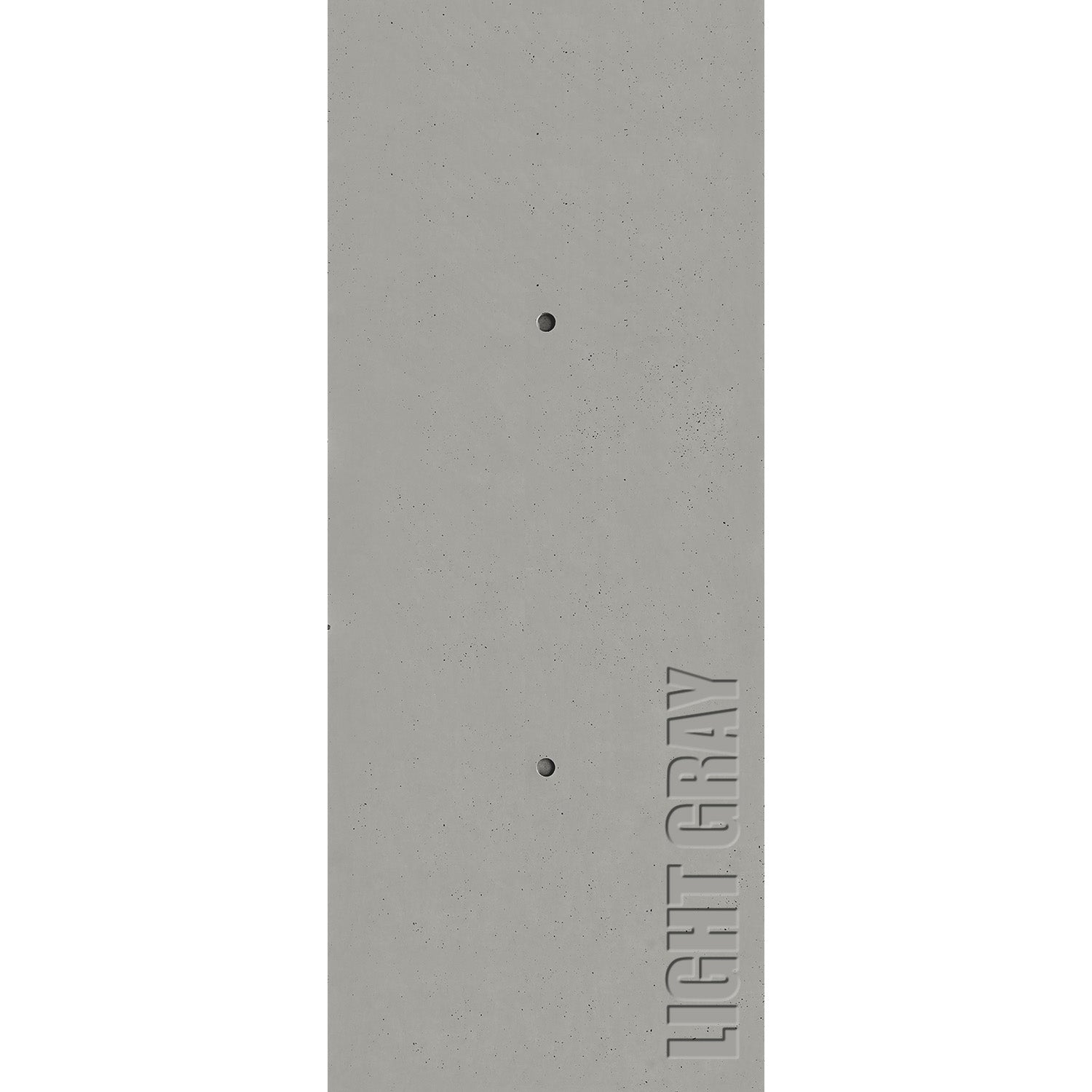 2x Anchor Hole丨RawForm UHPC Concrete Wall Panel丨Fair Faced Decorative Concrete