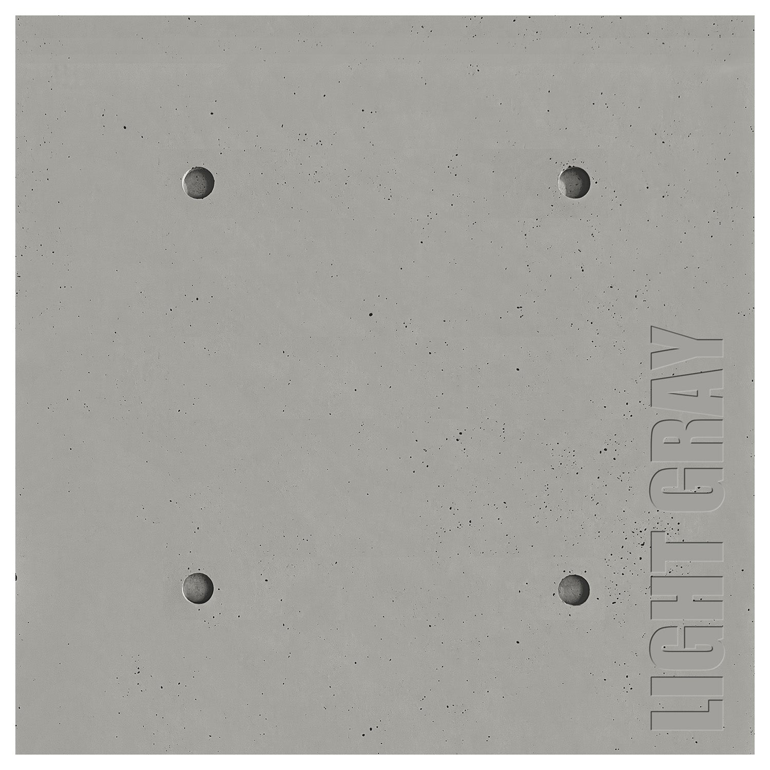 4x Anchor Hole丨RawForm UHPC Concrete Wall Panel丨Fair Faced Decorative Concrete