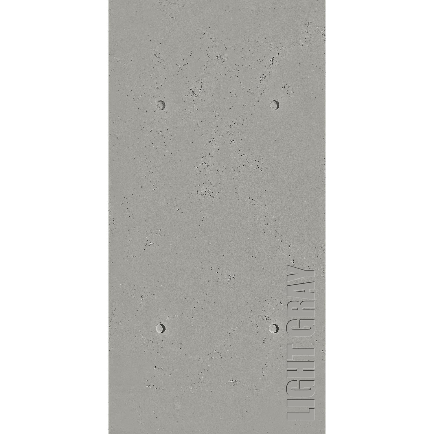 4x Anchor Hole丨RawForm UHPC Concrete Wall Panel丨Fair Faced Decorative Concrete